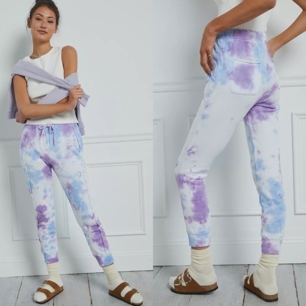 Free People Tie Dye Work It Out Joggers